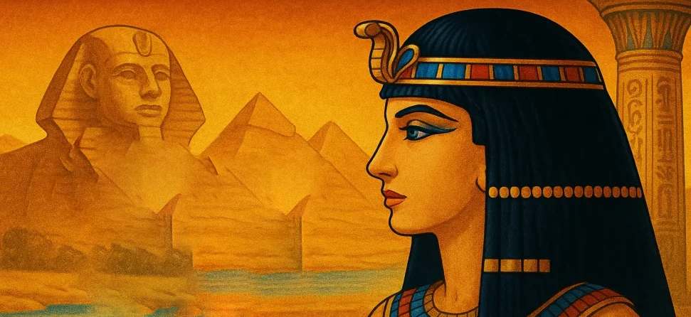 Queen of the Nile pokie by Aristocrat – Egyptian themed 5-reel slot with free spins